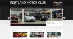 Desktop Screenshot of portlandmotorclub.com