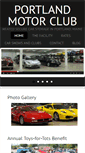 Mobile Screenshot of portlandmotorclub.com